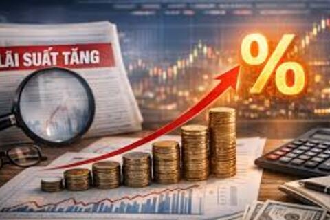 Nợ xấu chịu áp lực từ diễn biến tăng của lãi suất