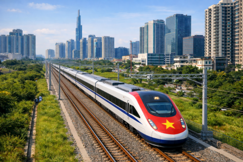 Thiết kế tuyến đường sắt tốc độ cao Bắc - Nam thẳng nhất có thể