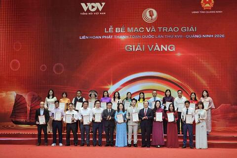 Trao 24 giải Vàng tại Liên hoan Phát thanh toàn quốc lần thứ XVII - Quảng Ninh 2026