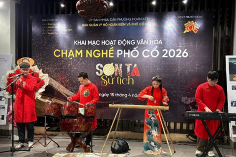 Nhiều hoạt động văn hóa, nghệ thuật tại khu phố cổ Hà Nội dịp 30/4 và 1/5