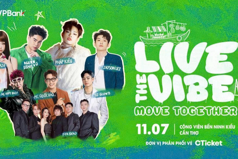 VPBank khởi động chuỗi đêm nhạc cộng đồng “Live the Vibe - Move Together”