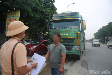 Hơn 416.000 trường hợp vi phạm nồng độ cồn bị xử lý trong 6 tháng đầu năm