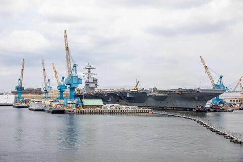 Quân sự thế giới hôm nay (17-7): Tàu sân bay USS Gerald R. Ford bước vào đợt bảo dưỡng đầu tiên sau đợt triển khai dài ngày