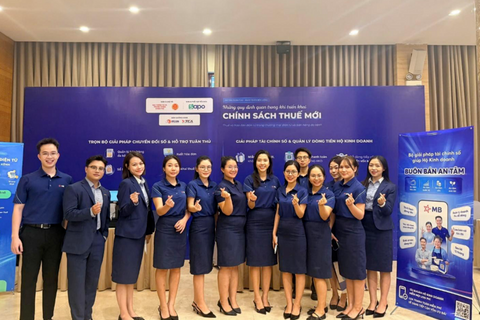 MB đồng hành cùng hộ kinh doanh trước những quy định thuế mới