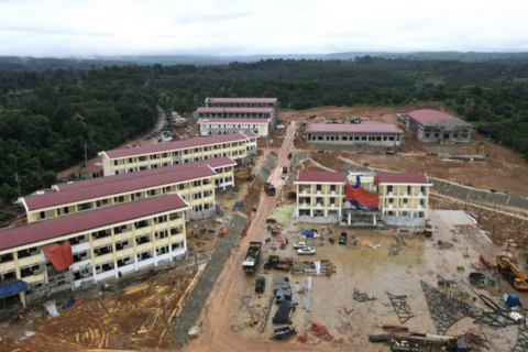 Xuyên đêm hoàn thiện trường nội trú liên cấp trước ngày khai giảng