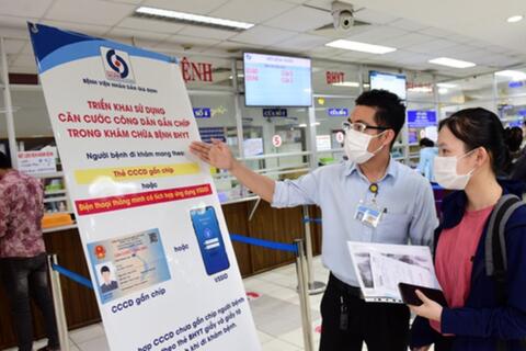 Sử dụng căn cước để làm thủ tục khám, chữa bệnh bảo hiểm y tế