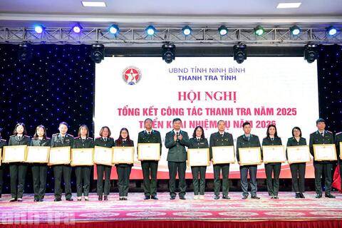 Ninh Bình: Xây dựng ngành Thanh tra từ yêu cầu mới sau hợp nhất