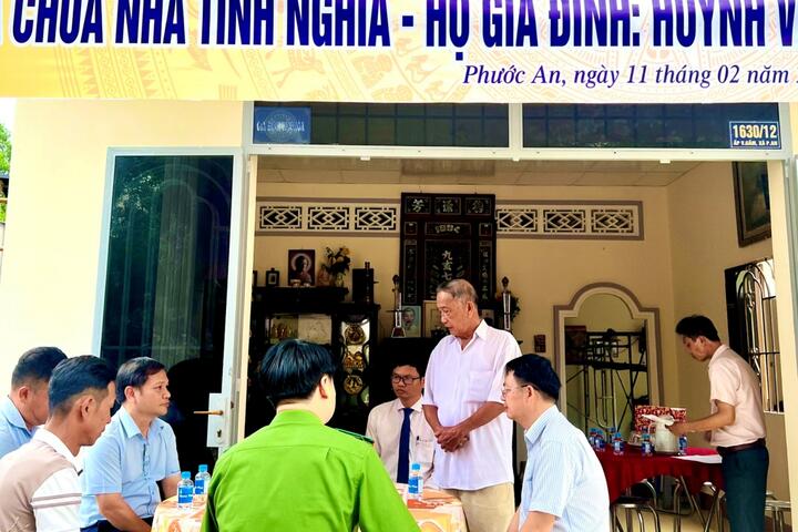 PV Power NT bàn giao công trình sửa chữa nhà tình nghĩa tại Đồng Nai