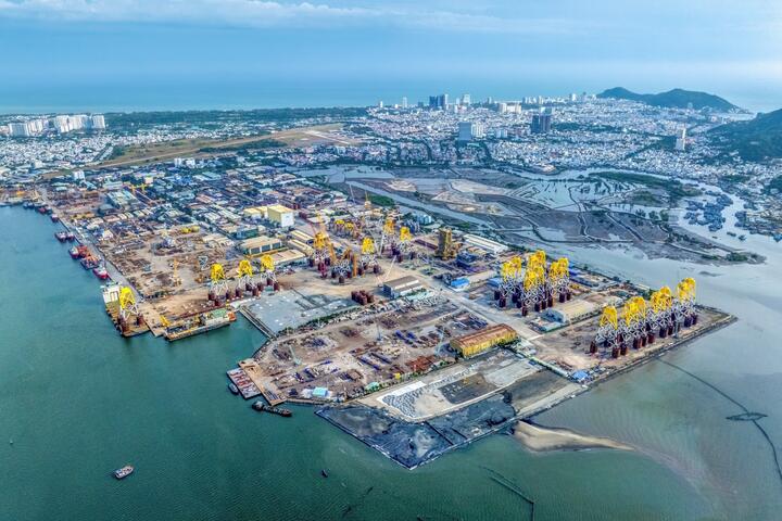 Cảng dịch vụ dầu khí, năng lượng chiến lược của Petrovietnam tại Bà Rịa - Vũng Tàu (TP HCM)