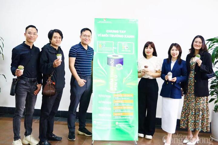 Đổi pin cũ lấy 'mầm xanh': Tuổi trẻ Công Thương lan tỏa lối sống xanh