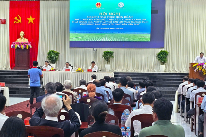 Sản xuất lúa gạo phát thải thấp, góp phần phát triển nông nghiệp xanh, bền vững