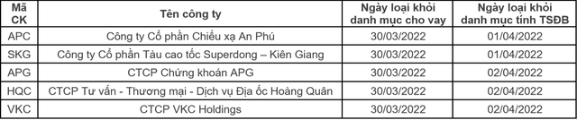 Cổ phiếu Địa ốc Hoàng Quân (HQC), Chứng khoán APG (APG), VKCHoldings (VKC)... bị BSC cắt margin từ 30/3 - Ảnh 1.