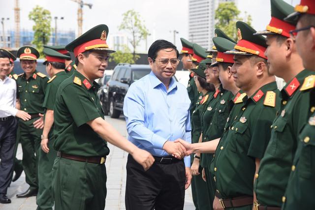 Thủ tướng Phạm Minh Chính làm việc với Tập đoàn Viettel - Ảnh 1. Thủ tướng Phạm Minh Chính làm việc với Tập đoàn Viettel - Ảnh 1.