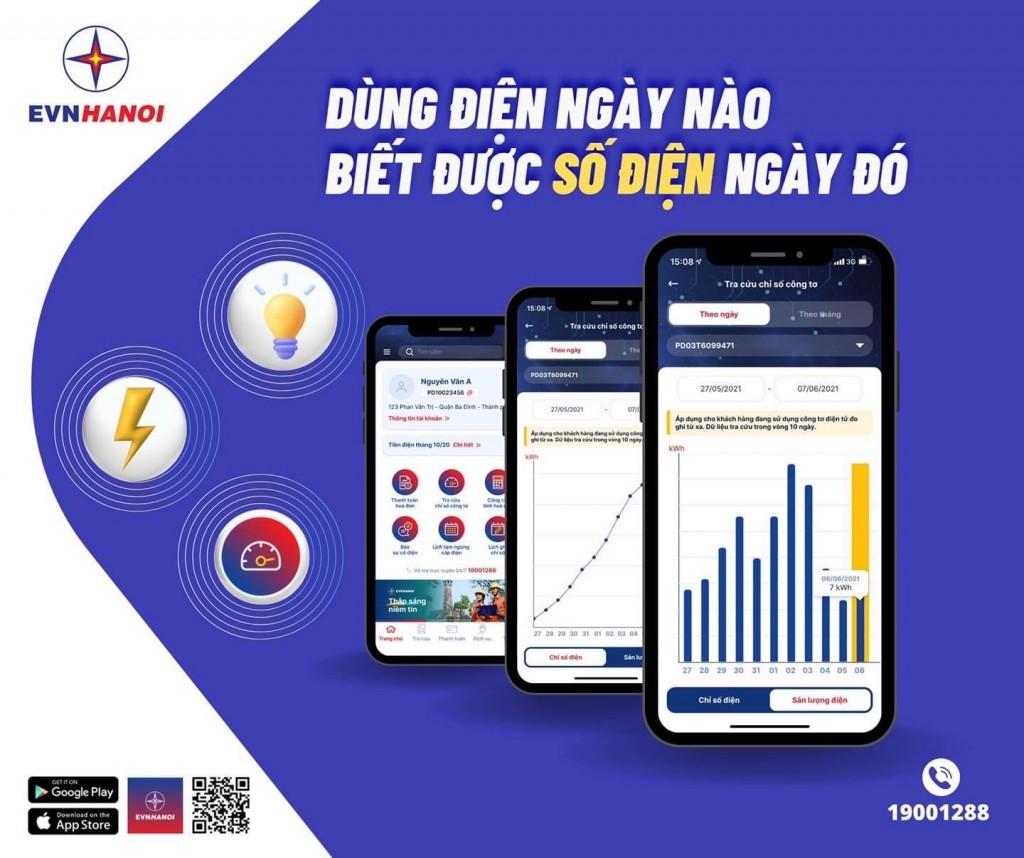 EVNHANOI: Công nghệ số giúp khách hàng dễ tiếp cận dịch vụ điện