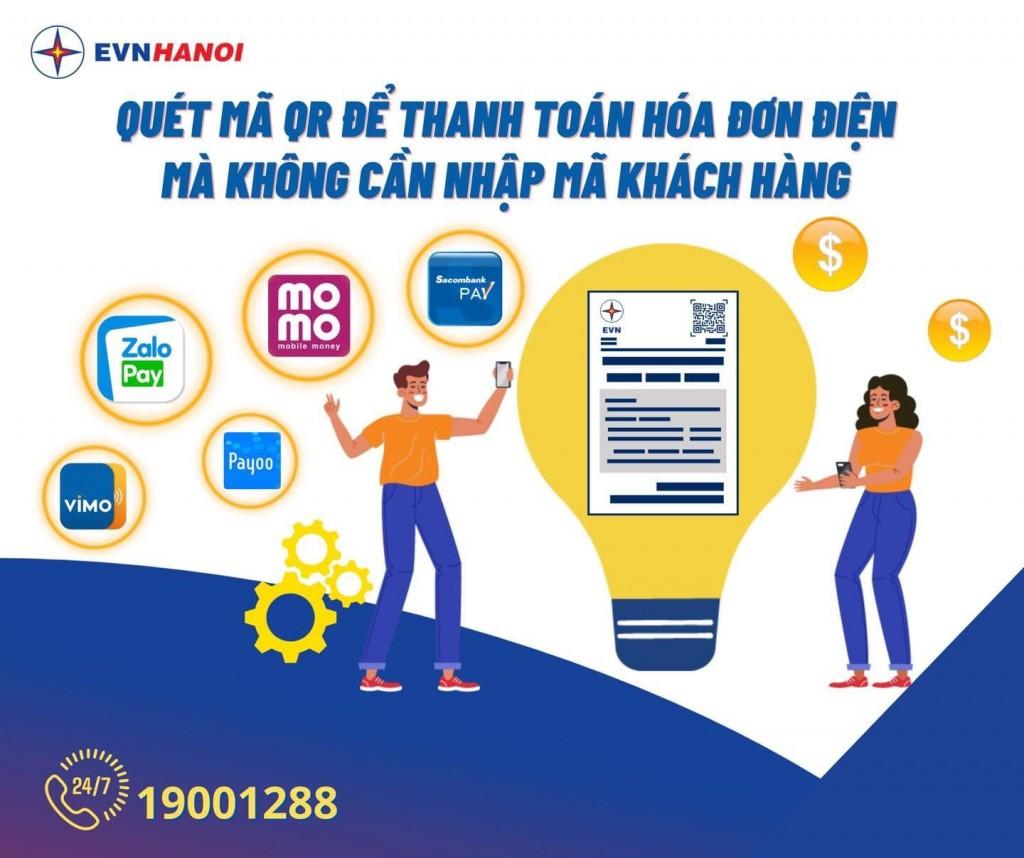 EVNHANOI: Công nghệ số giúp khách hàng dễ tiếp cận dịch vụ điện