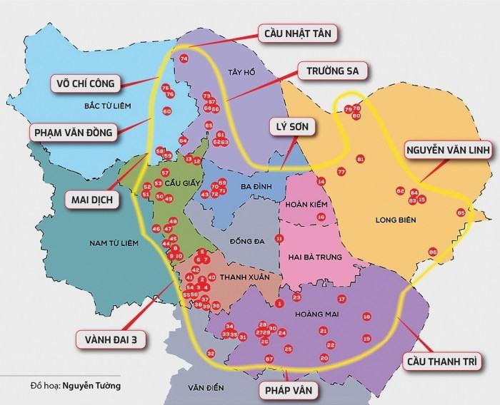 Đề xuất lập 87 trạm thu phí vào nội đô Hà Nội: Vẫn khó giải quyết ùn tắc?