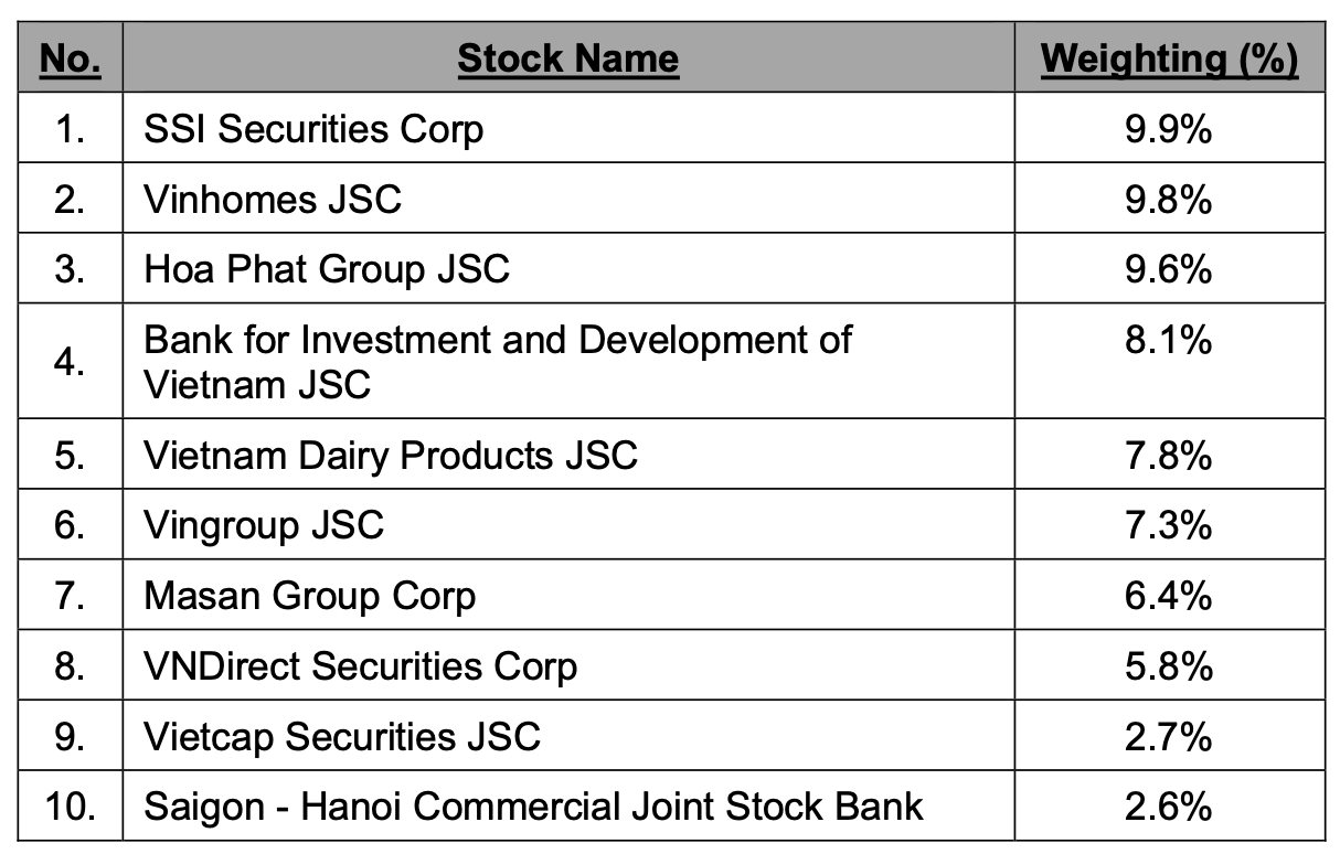 Thêm một quỹ ETF Singapore quy mô trăm tỷ sắp đầu tư vào thị trường chứng khoán Việt Nam - Ảnh 1.