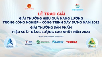 Sắp diễn ra Lễ trao giải các Giải thưởng hiệu quả năng lượng năm 2023