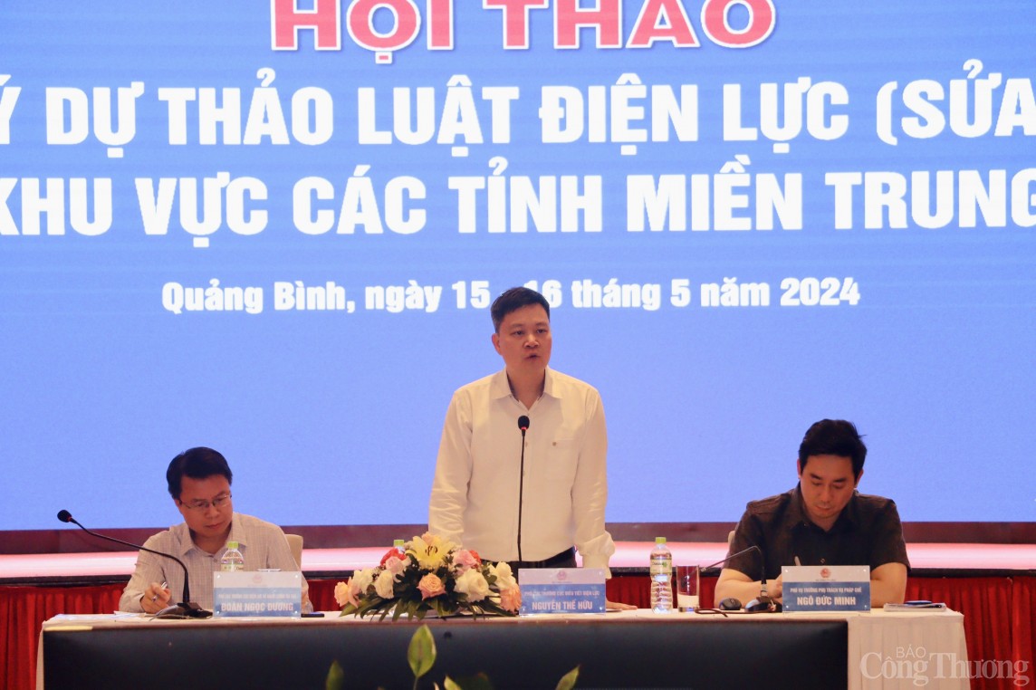 Khu vực miền Trung: Nhiều ý kiến đóng góp cho dự thảo Luật Điện lực (sửa đổi)