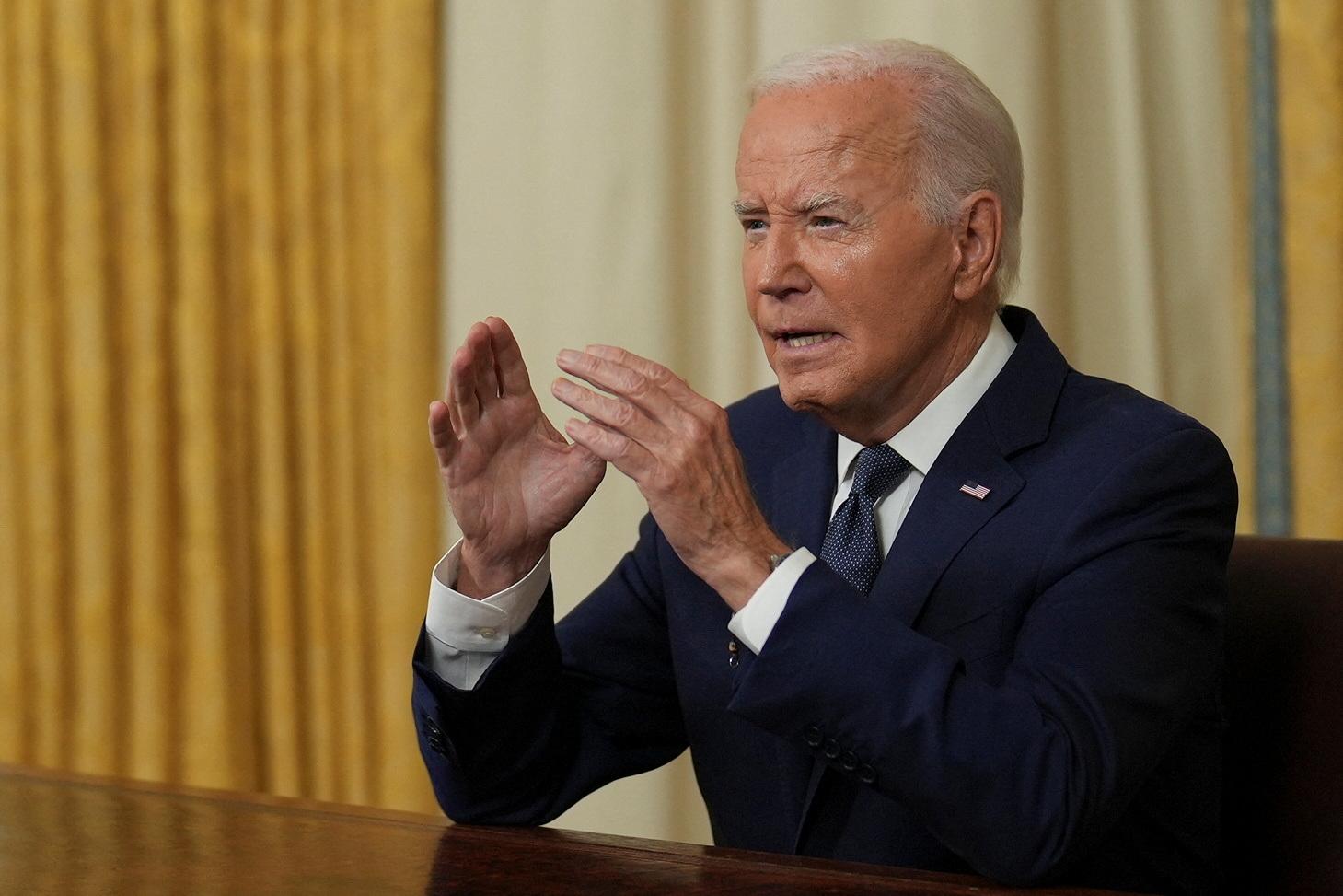 Tổng thống Biden đảo chiều chiến lược, ông Trump tiết lộ lý do thoát hiểm- Ảnh 1.