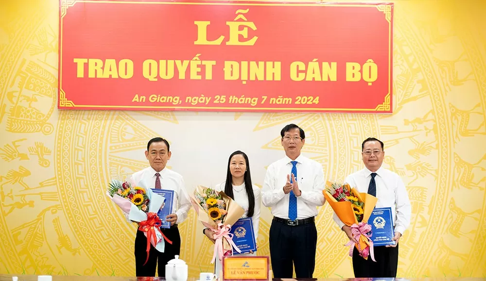 Điều động, bổ nhiệm loạt nhân sự chủ chốt ở Vĩnh Phúc, Hải Phòng, TP. Hồ Chí Minh