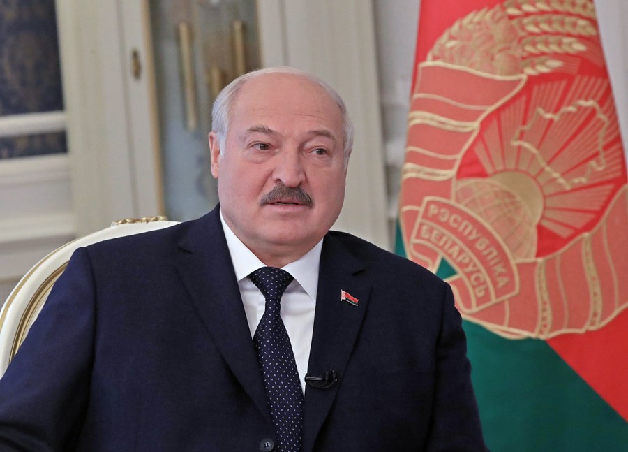 Tổng thống Belarus Alexander Lukashenko. Ảnh: Xinhua