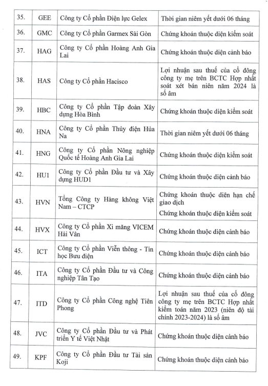 Thêm 6 mã chứng khoán bị HoSE cắt margin do lợi nhuận âm- Ảnh 5.