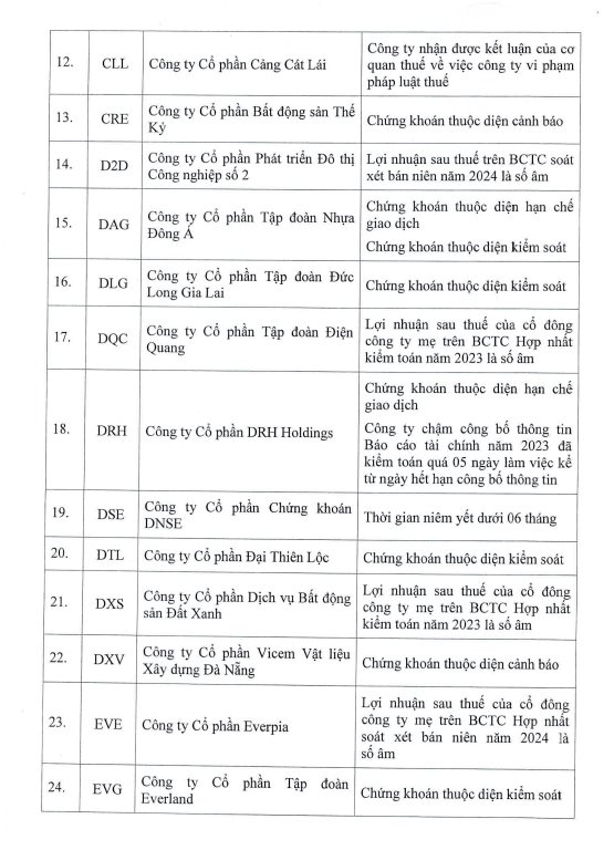 Thêm 6 mã chứng khoán bị HoSE cắt margin do lợi nhuận âm- Ảnh 3.