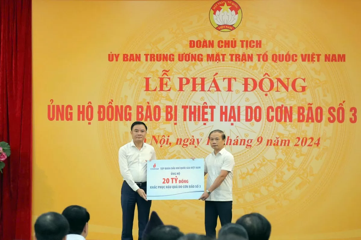 8 tháng đầu năm, Petrovietnam nộp ngân sách ước đạt 96,5 nghìn tỷ đồng