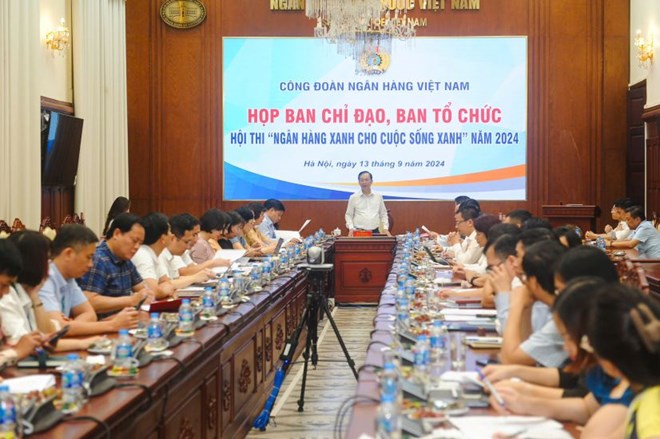 Công đoàn Ngân hàng Việt Nam tổ chức Hội thi “Ngân hàng xanh cho cuộc sống xanh”