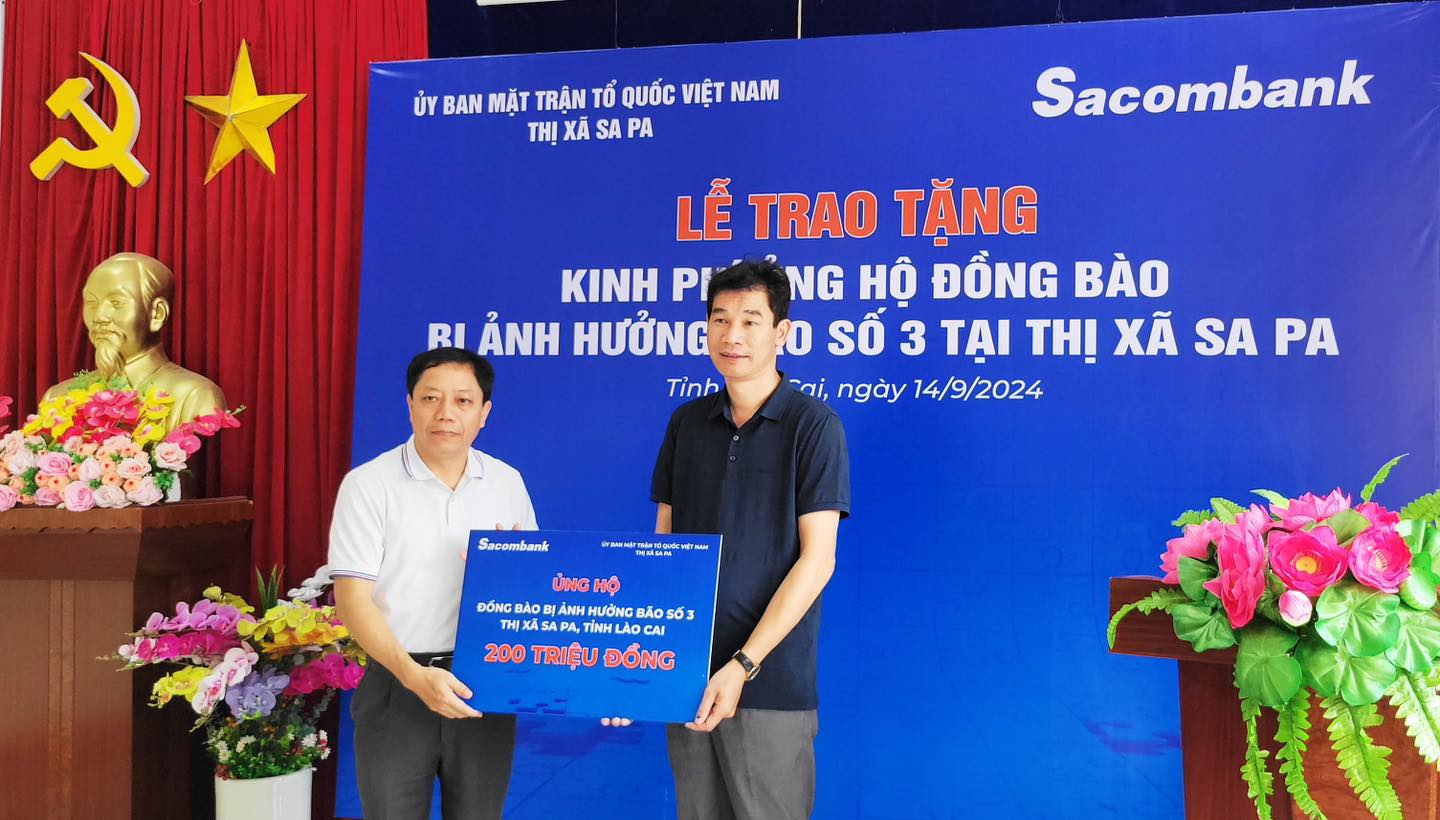 sacombank dong hanh cung khach hang chung tay vi cong dong hinh 2