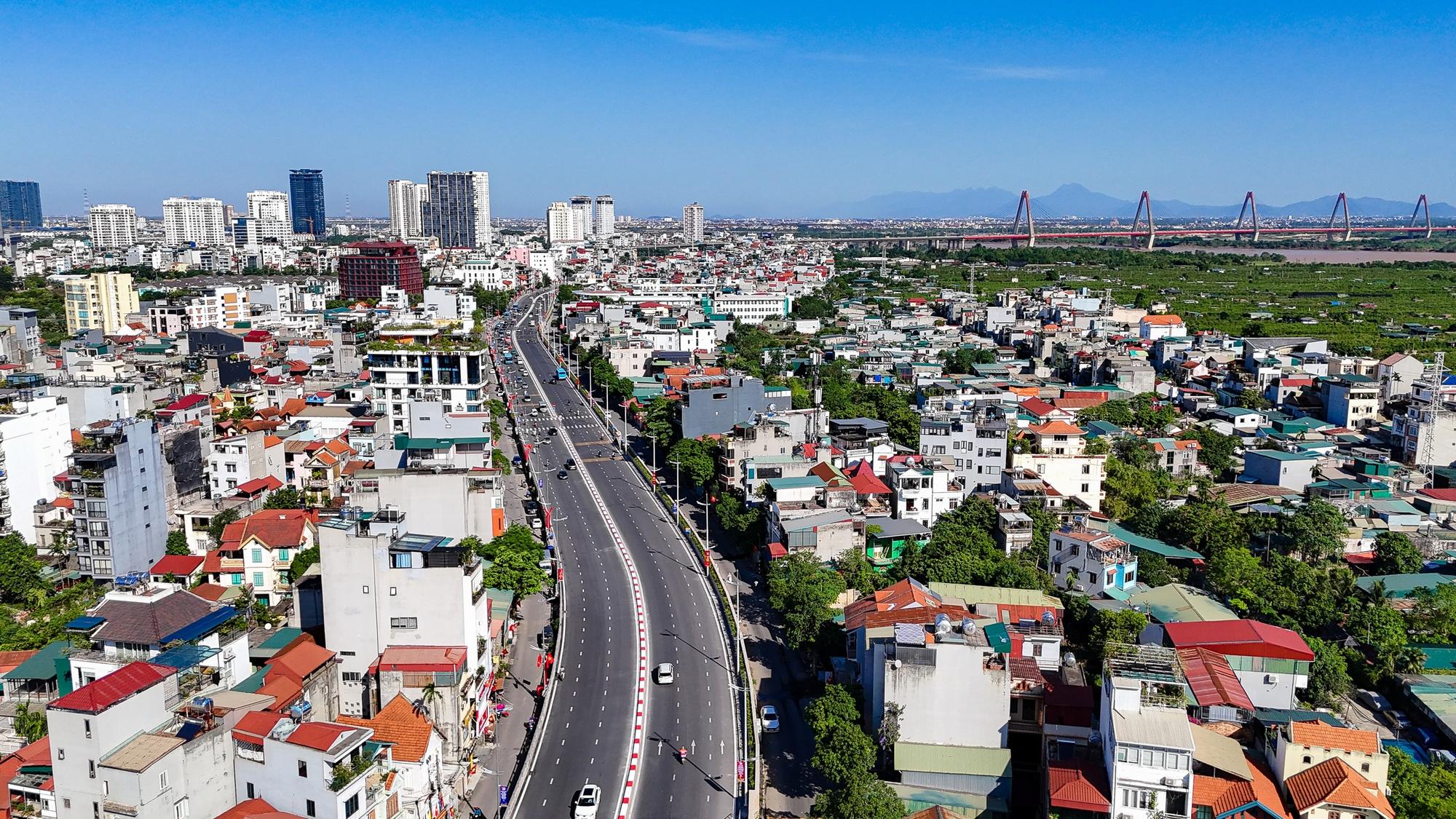 Thông xe tuyến đường huyết mạch nối trung tâm Hà Nội với sân bay Nội Bài- Ảnh 6.