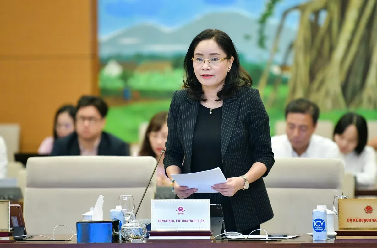 Bà Trịnh Thị Thủy, Thứ trưởng Bộ Văn hóa, Thể thao và Du lịch