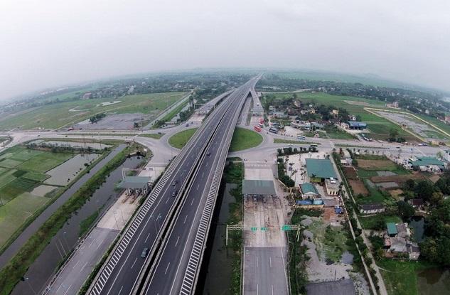 phan luong to chuc giao thong tam thoi tren cao toc cau gie  ninh binh hinh 1