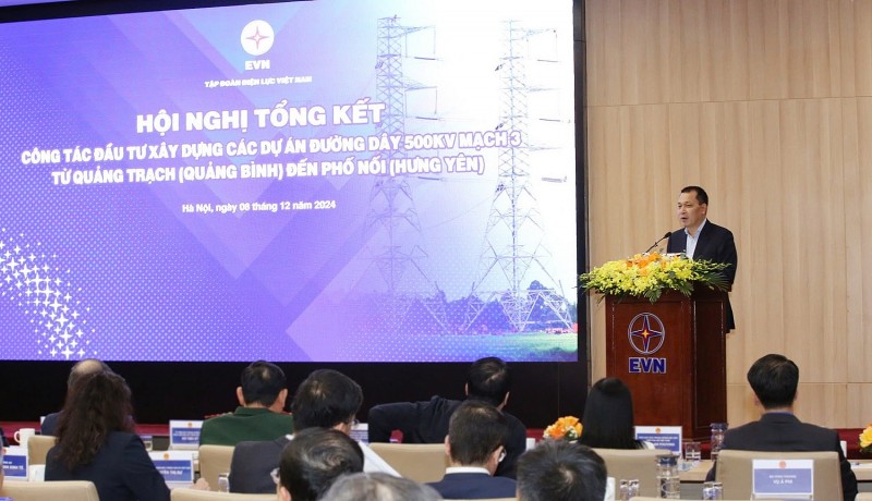 EVN tổng kết ‘kỳ tích’ đường dây 500kV mạch 3 (từ Quảng Bình đến Hưng Yên)