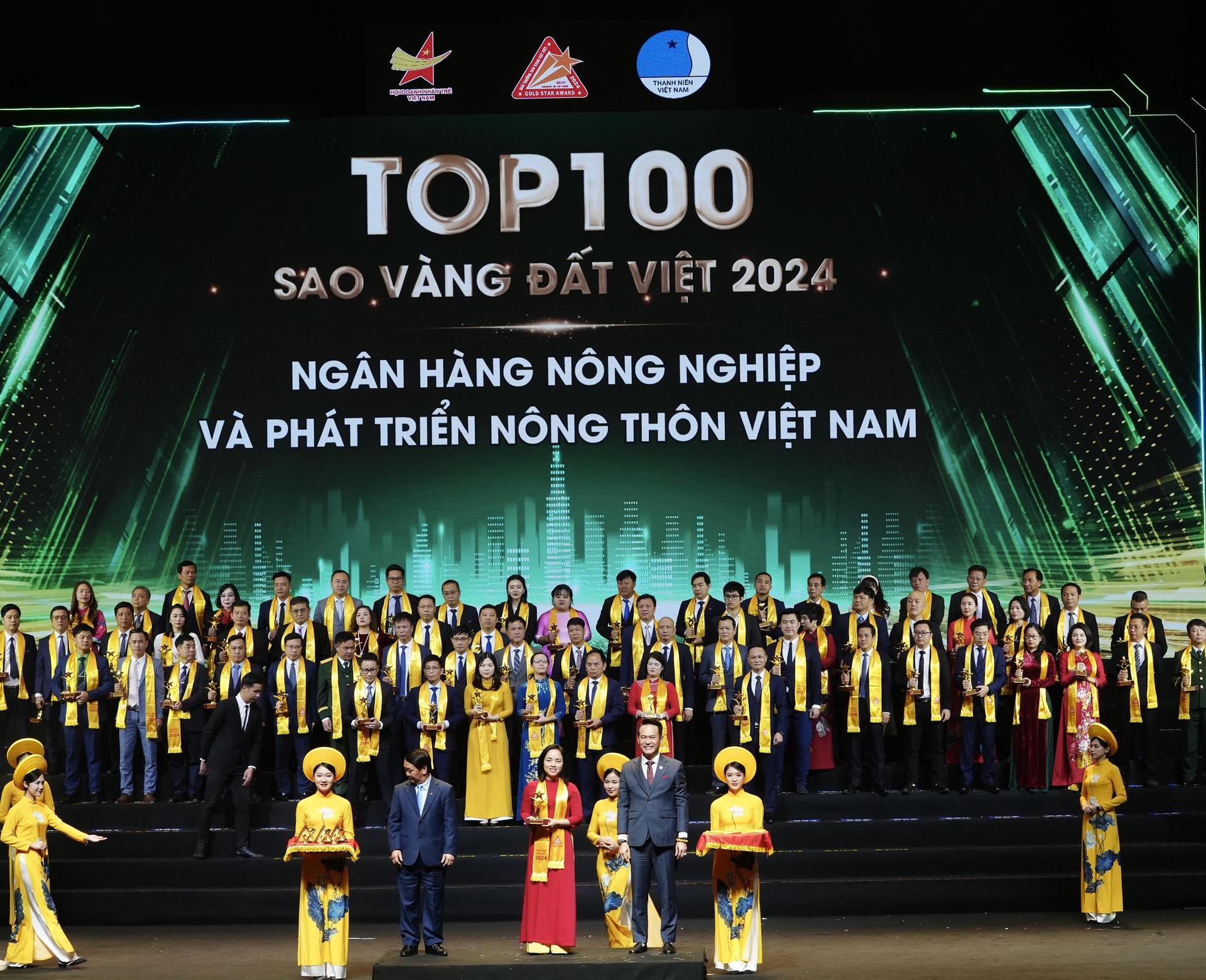 agribank vinh du dat giai thuong sao vang dat viet nam 2024 hinh 1