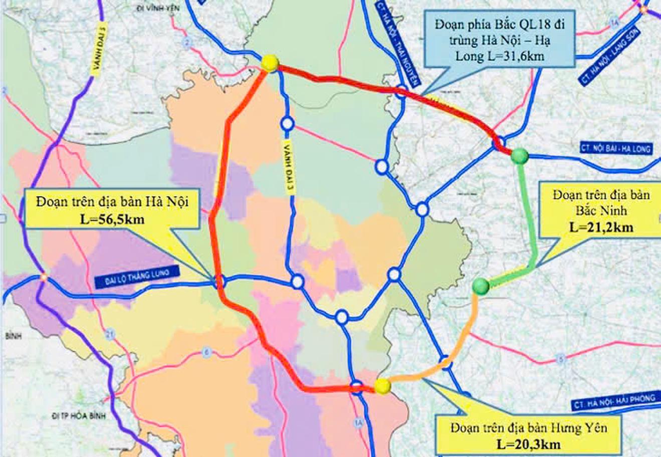 bo giao thong van tai tra loi kien nghi cua tinh bac ninh ve du an duong vanh dai 4 hinh 2