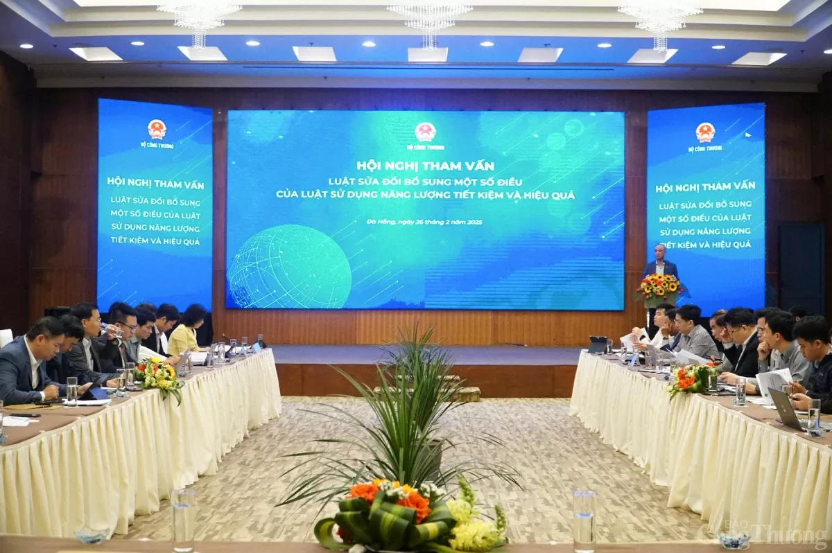 Lấy ý kiến góp ý dự thảo Luật sửa đổi Luật Sử dụng năng lượng tiết kiệm và hiệu quả tại khu vực miền Trung