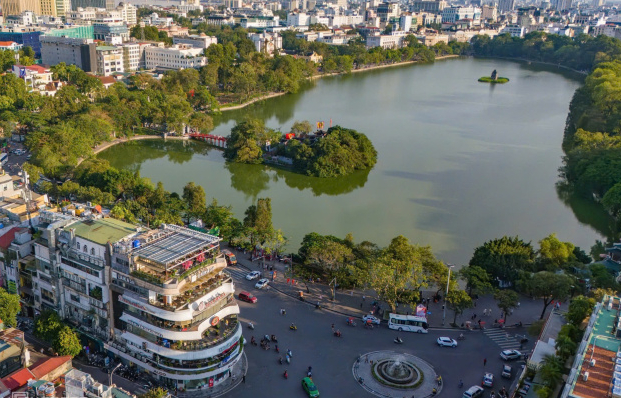 ha noi thong nhat bo toa nha ham ca map thay doi dien mao khong gian quanh ho guom hinh 1
