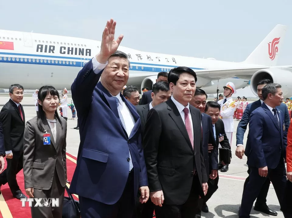 Tổng Bí thư, Chủ tịch nước Trung Quốc Tập Cận Bình đến Hà Nội Tổng Bí thư, Chủ tịch nước Trung Quốc Tập Cận Bình đến Hà Nội
