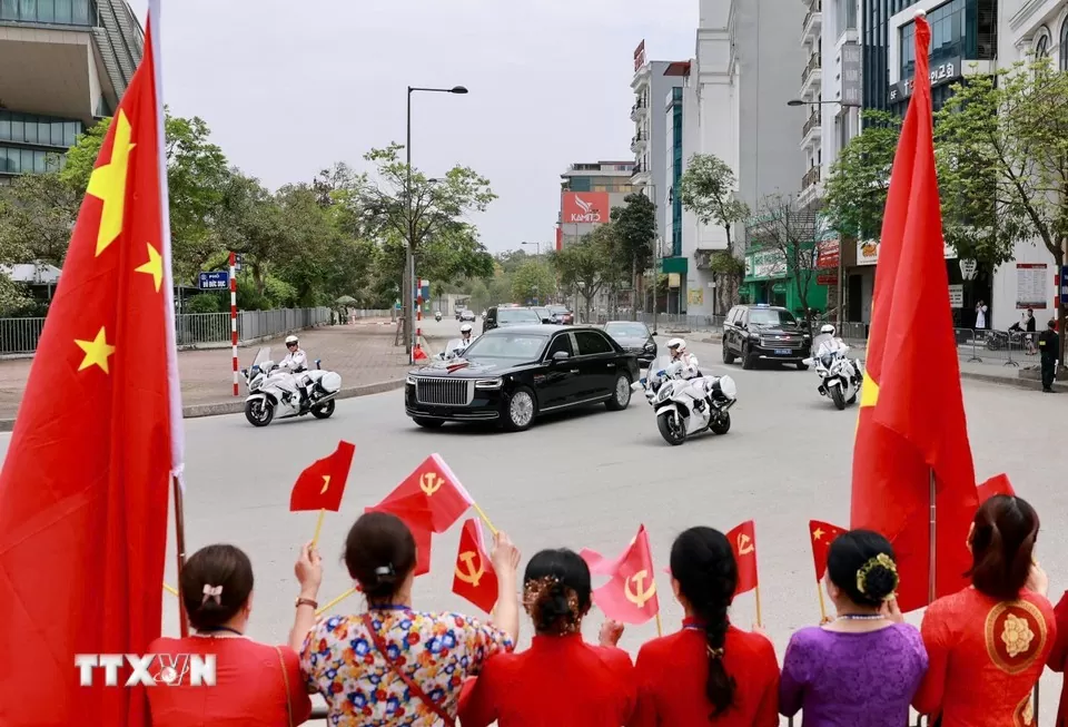 Tổng Bí thư, Chủ tịch nước Trung Quốc Tập Cận Bình đến Hà Nội Tổng Bí thư, Chủ tịch nước Trung Quốc Tập Cận Bình đến Hà Nội
