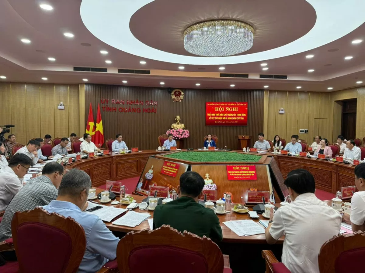 Ban Thường vụ Tỉnh ủy Quảng Ngãi và Ban Thường vụ Tỉnh ủy Kon Tum họp phiên thứ 2 về sáp nhập tỉnh giữa 2 địa phương