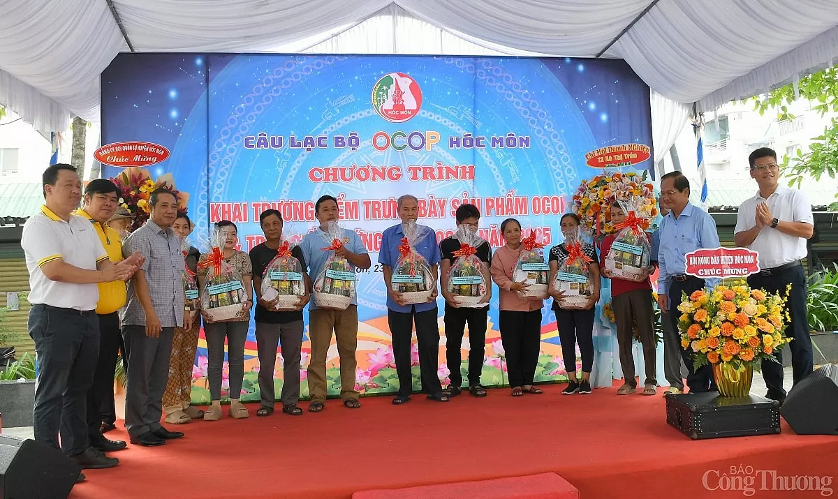 TP. Hồ Chí Minh: Trao chứng nhận 20 sản phẩm OCOP 3 sao