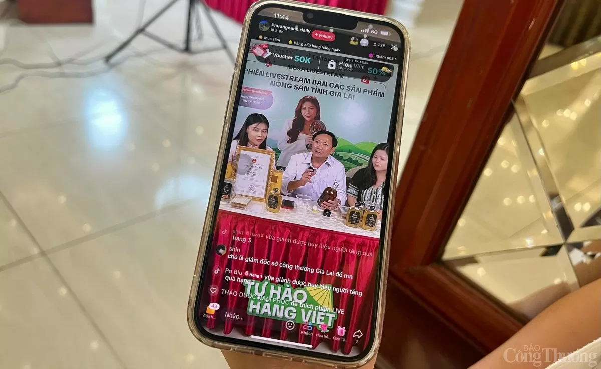 Nông sản Gia Lai thắng lớn, 12 giờ livestream chốt nghìn đơn