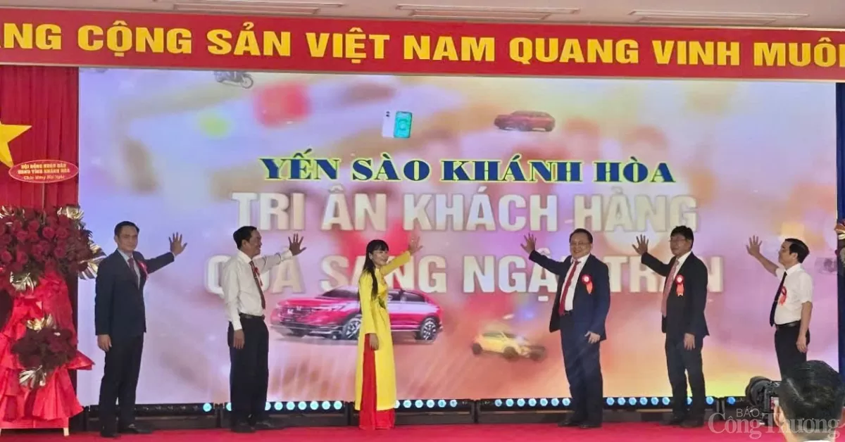 Hơn 500 đối tác gặp gỡ thúc đẩy hợp tác, mở rộng thị trường Yến sào Khánh Hòa Hơn 500 đối tác gặp gỡ thúc đẩy hợp tác, mở rộng thị trường Yến sào Khánh Hòa