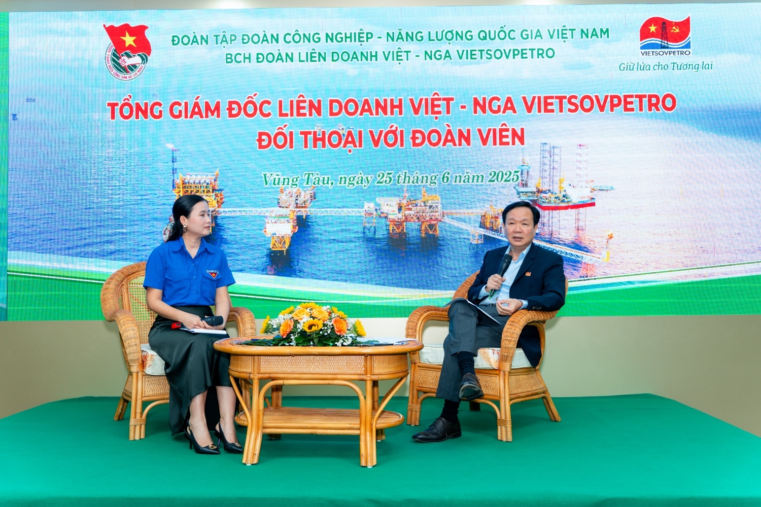 Tổng Giám đốc Vietsovpetro đối thoại cùng tuổi trẻ: Khơi dậy khát vọng, dẫn lối tương lai