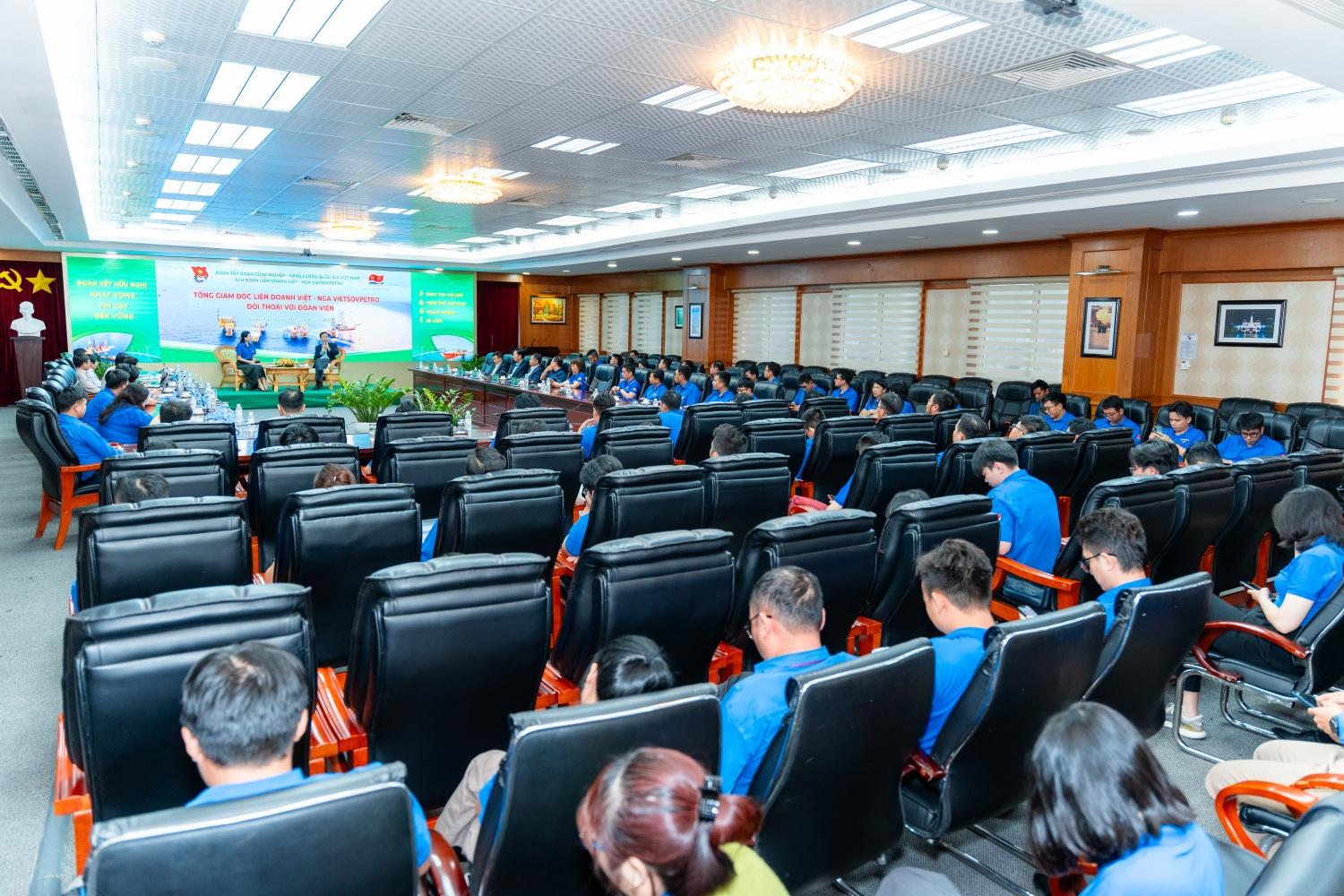 Tổng Giám đốc Vietsovpetro đối thoại cùng tuổi trẻ: Khơi dậy khát vọng, dẫn lối tương lai