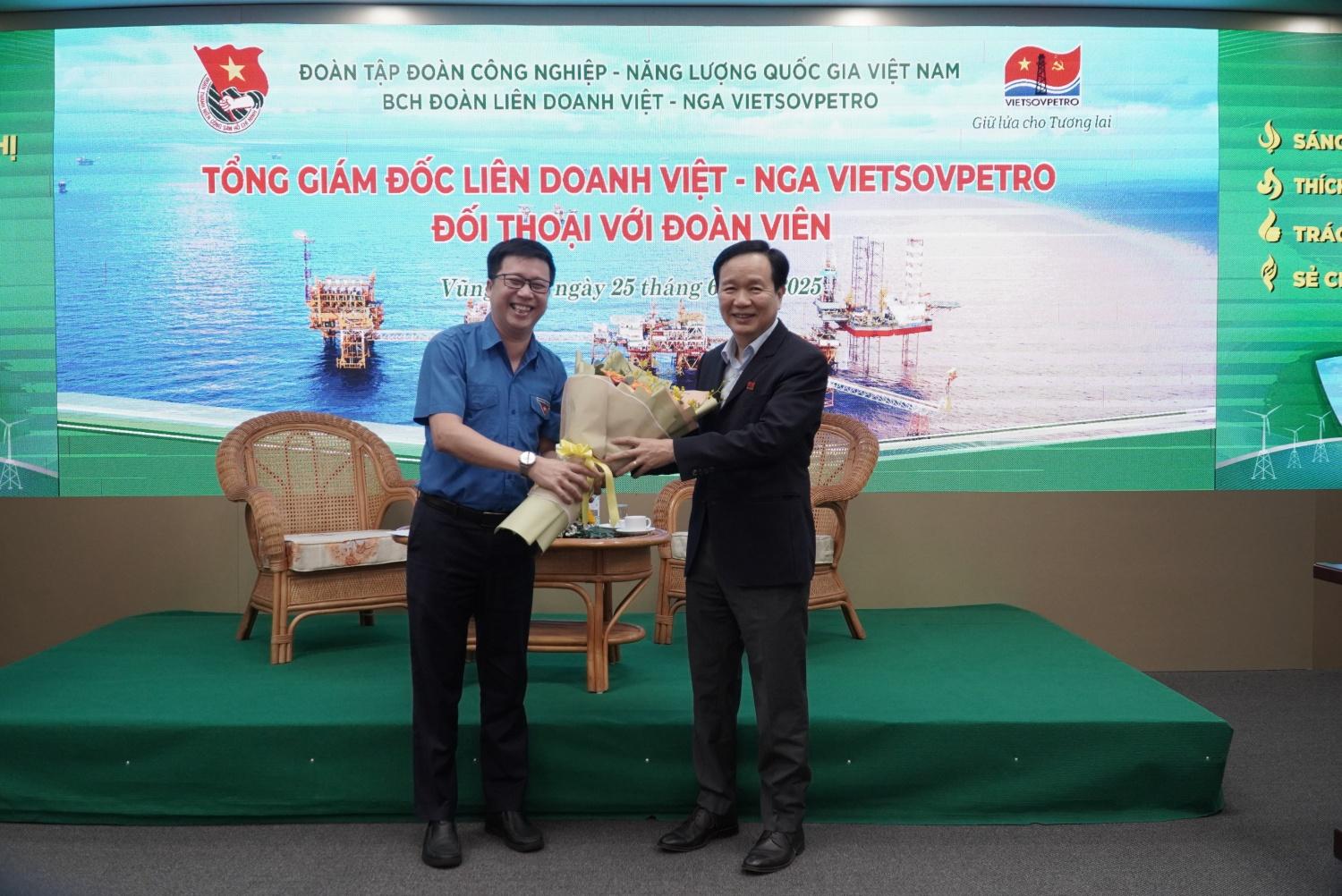 Tổng Giám đốc Vietsovpetro đối thoại cùng tuổi trẻ: Khơi dậy khát vọng, dẫn lối tương lai