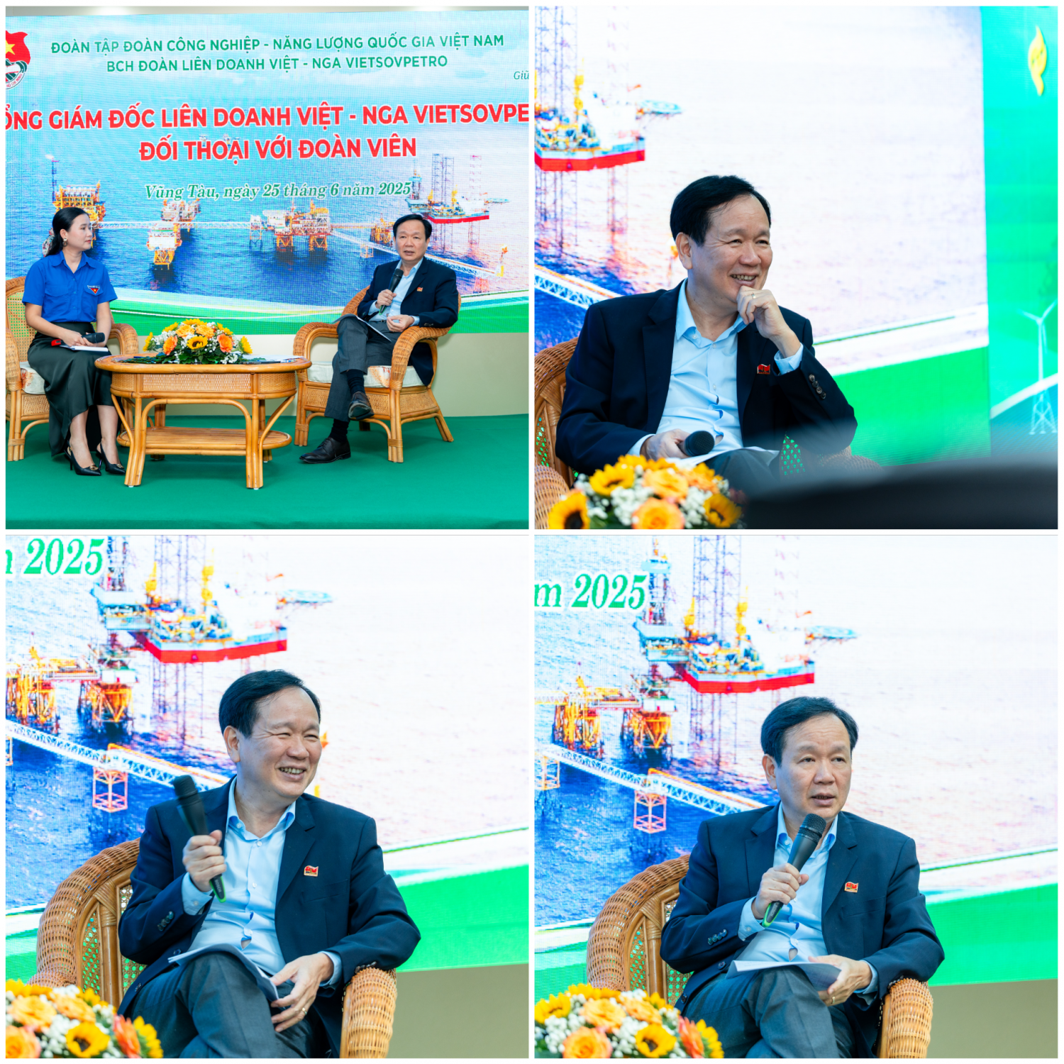 Tổng Giám đốc Vietsovpetro đối thoại cùng tuổi trẻ: Khơi dậy khát vọng, dẫn lối tương lai