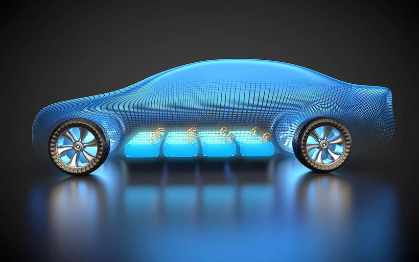 Vị trí để pin xe điện. Ảnh: ETAuto